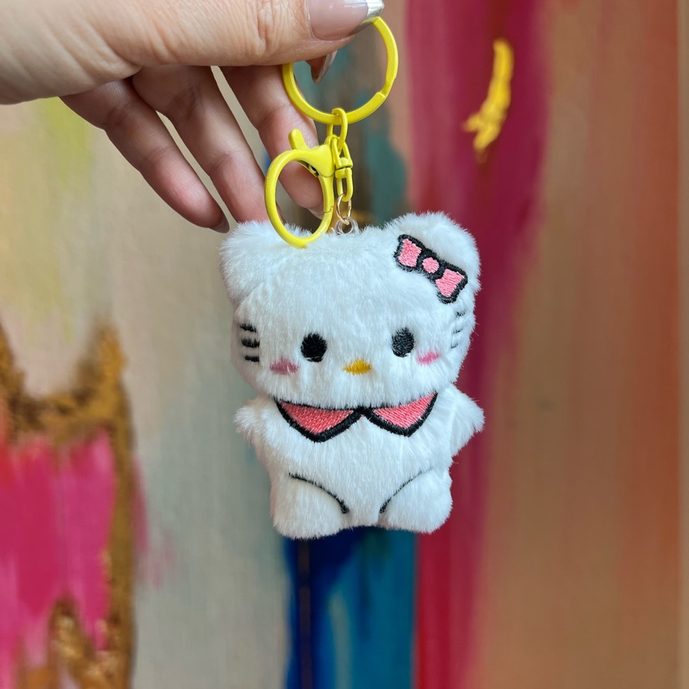 Hello Kitty Plush Bag Charm